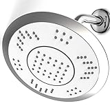 riovoca 8インチマッサージ降水量高圧力Filteredシャワーヘッドクロム仕上げで