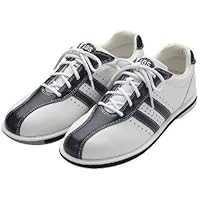 Lions ボウリングシューズ ホワイト/ブラック Amazon | （ABS） ボウリングシューズ S-380 ホワイト・ブラック