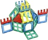 子供の知力を育てるプレイ・メイティ 48ピース マグネット ビルディング ブロック おもちゃ 知育 玩具 磁石 くっつくブロック 積み木 プレイルーム ギフト プレゼント 誕生日 クリスマス お年賀 