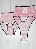 犬印本舗　妊婦 マタニティ 産褥 産じょくショーツ / 2枚 セット / M～L (ピンク)