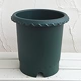 バラ鉢8号（ダークグリーン） 4個セット ノーブランド品