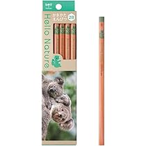 Amazon | トンボ鉛筆 かきかた鉛筆 2B (コアラ柄) ハロー