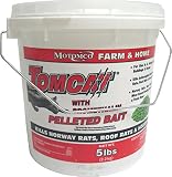 MOTOMCO Tomcat Mouse and Rat Bromethalin Pellets, 5-Pound by Motomco