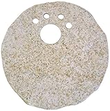 足跡穴あけ飛び石 ステップストーン 御影石 ベージュ色