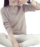 Heaven Days（ヘブンデイズ）セーター ニット ケーブル編み シンプル 授乳口 産前産後 レディース 1702C0032