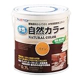アトムハウスペイント 水性自然カラー(天然油脂ステイン) 0.7L パイン
