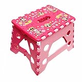 【選べるキャラクター】 折りたたみ 踏み台 ステップ チェア ミニタオル セット スヌーピー ミッキー ミニー (小, ミッキー＆ミニー)