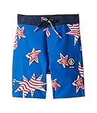 (ボルコム) VOLCOM キッズ水着・ボードショーツ Freedom Elastic Boardshorts (Toddler/Little Kids) Blue True MD n/a [並行輸入