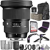 Sigma 105mm f/1.4 DG HSM アートレンズ Sony Eマウント用 Alturaフォトアドバンスアクセサリーとトラベルバンドル