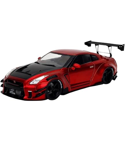 Amazon | ソリド 1/18 日産 GT-R R35 リバティーウォーク グレー 加藤