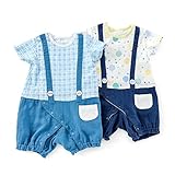Piccolo (ピッコロ ) 半袖グレコ (70～80cm) キムラタンの子供服 (34174-181b) ブルー 70