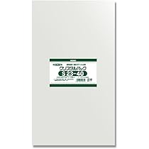 Amazon | シモジマ ヘイコー 透明 OPP袋 クリスタルパック 23