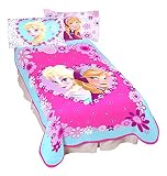 Disney Frozen Let It Go Microraschel Blanket, 62' x 90' [並行輸入品]