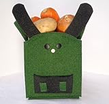 植木鉢 兼 野菜ストックＢＯＸ 児島発「クロスポット」ウサギ型