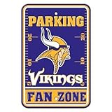 Minnesota Vikings 12 x 18駐車場サインby BSI