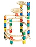 Hape ハペ クアドリラ サイクロン マーブルラン Quadrilla The Cyclone Marble Run 木のおもちゃ [並行輸入品]