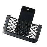 車載収納ポケット メッシュポケット E-Fly メッシュ ネット 小物入れ スマホ タバコ 伸縮ネット 両面テープで取り付け 様々な場所に大活躍 簡単着装 (85*145*10mm)