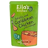 Ella's Kitchen Organic Totally Cool Caribbean Chicken with Mangoes 10mth+ (190g) マンゴーの10Mthの+とエラのキッチ