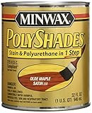 Minwax 61930 1 Quart Polyshades Satin Wood Stain Old Maple [並行輸入品]