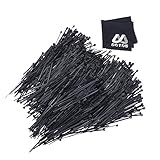 Outus Nylon Cable Zip Ties Self-locking 4 Inch, Black, 1000 Pack [並行輸入品]