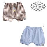 (ビジューアンドビー)Bijoux&Bee ギンガムストライプボーイズ ブルマ/A