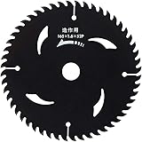 高儀 EARTH MAN 木工用 チップソー ブラックフッ素タイプ 165mm×52P