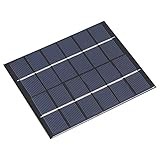 2w 6v ミニソーラーパネル ソーラーバッテリー モジュール ソーラーシステム ソーラー エポキシセル充電器 DIYバッテリー充電器 屋外 1個 環境保護 省エネ