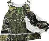 Mossy Oak break-up Camoの女の子の幼児ドレスwith Panties – 18 MOS。