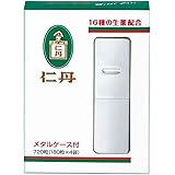 森下仁丹 仁丹メタルケース入 720粒（180粒×4袋） [ 医薬部外品 胸のむかつき めまい 使いやすさ 気分不快 悪心嘔吐 溜飲 ]