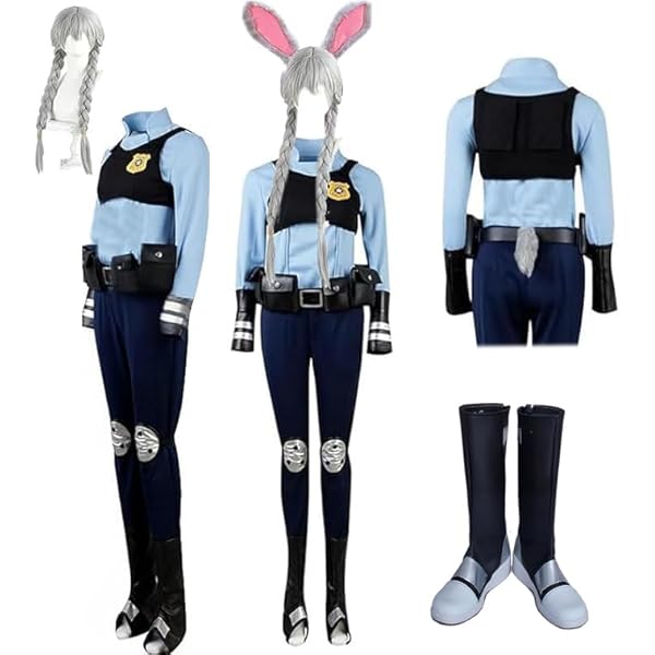 ◯ ズートピア  ジュディのコスプレ ◯ Amazon.co.jp: ズートピア ジュディ 長髪 コスプレウィッグ