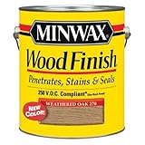 Minwax 710970000木製仕上げ – 浸透、しみ&シール、250 VOC、ガロン、Weathered Oak