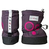 STONZ (ストーンズ）　ベビーブーティ　モーブポルカドット（M)