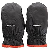 angerolux アンジェロラックス ふわふわシープボアフリース マミーミトン 自転車&ベビーカー用 オレンジレッド