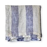 【リーノ・エ・リーナ/Lino e Lina】リネンハンカチ　サンマロ・ボーダー N109