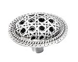Carpe Diem Hardware 2411-11 Coastal Living-II Cane Oval Knob, Satin [並行輸入品]