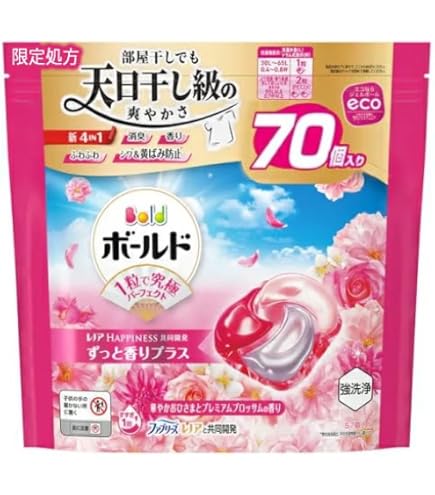 Amazon.co.jp: P&G ボールドジェルボール 4D 華やかプレミアム