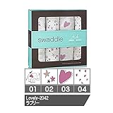 (エイデンアンドアネイ) aden+anais おくるみ スワドル aden+anis Single Swaddle Wrap 一枚単品　04ラブリー [並行輸入品]