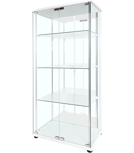 Amazon.co.jp: 地球家具 ガラスコレクションケース MISTA ミスタ 本体