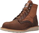 Carhartt メンズ Carhartt Men's 6" Brown/Tan Wedge Fabric Top Soft Toe CMX6075 カラー: ブラウン
