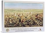 グローバルギャラリーCusters最後Fightキャンバス壁アート 40W x 1.5D x 30H in. イエロー GCS-133272-3040-142