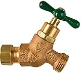 ARROWHEAD BRASS & PLUMBING 264CCLF 1/2 Copper Compression x 3/4 Hose Connection by Arrowhead Brass &