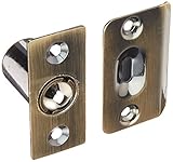 Cal Royal BC975 Adjustable Ball Catch with Full Lip Strike Plate, Antique Brass [並行輸入品]