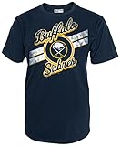 NHL Buffalo Sabres NHL半袖Tee、XXL、スポーツネイビー