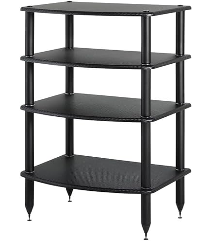 Amazon | タオック オーディオラック（3段）ライトウッドTAOC“XL