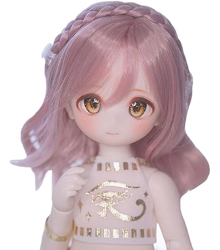 Amazon | 1/8 1/12 ドール用 耐熱 ウィッグ カツラ かつら BJD 人形