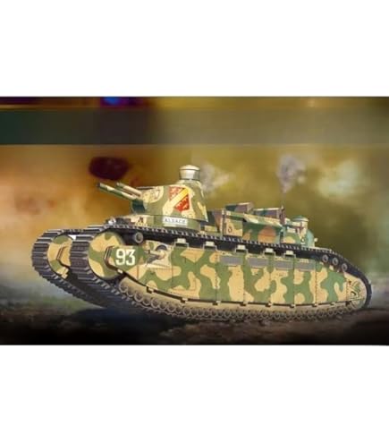 モンモデル1/35 シャール2C完成品 シャール2C モンモデル 1/35 CHAR2C MENG MODEL （その1