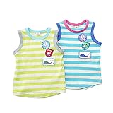 La Chiave (ラ キエーベ ) タンクトップ (80～130cm) キムラタンの子供服 (53610-172) キミドリ 130