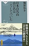 日本百名山 山の名はこうしてついた