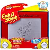 Etch A Sketch Classic、お絵かきおもちゃ、マジックスクリーン付き、対象年齢3歳以上(スタイルは異なる場合があります)。