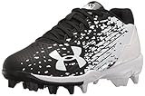 Under Armour ユニセックス・キッズ Under Armour Boys' Leadoff Low RM Jr. Baseball Cleats カラー: ブラック